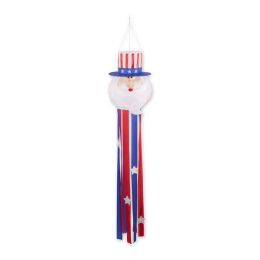 Accent Plus Seasonal Windsock - 4th of July Uncle Sam