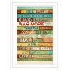 "Dog Rules" By Marla Rae; Ready to Hang Framed Print; White Frame