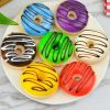 7 Pcs Realistic Artificial Cake Fake Donuts Bakery Shop Replica Display Prop Photography Props