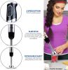 Hand Held Blender Stick 500 WATT Immersion 2 Speed Turbo Mixer 2 Titanium Blades