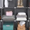 Easy folding closet