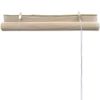 vidaXL Roller Blind Bamboo 55.1"x86.6" Natural