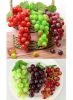 2 Bunches Artificial Fruit Grapes Fake Fruits Simulation Lifelike Grapes [I]