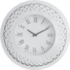 Nysa Wall Clock in Mirrored & Faux Crystals 97045