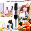 Hand Held Blender Stick 500 WATT Immersion 2 Speed Turbo Mixer 2 Titanium Blades