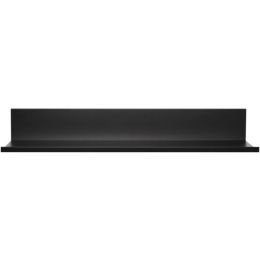 Hangman L-18-B No-Stud Floating Shelf (Black Powder Coat; 18-In.)