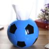 Football Shape Tissue Holder Creative Round Roll Tissue Holder Paper Pumping Box Tissue Box Paper Pot for Home Office Car