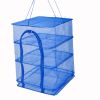 Layers Drying Net for Herbs Hanging Basket Folding Dry Rack Herb Drying Net Dryer Bag Mesh For Flowers Buds Plants Organizer