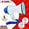 5 Core Megaphone Bullhorn Cheer Horn Mic Recording Siren Blow Horn Rechargeable battery Hand Held Mega Phone Loudhailer 8R-USB-WB